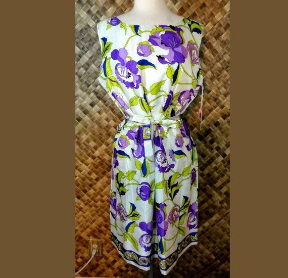 NWT-Vintage 50's LEILA FASHIONS -Miami women's Pu… - image 1