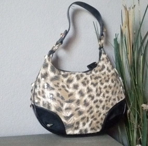 BETSEY JOHNSON Leopard " Lady Jungle " Patent & C… - image 2