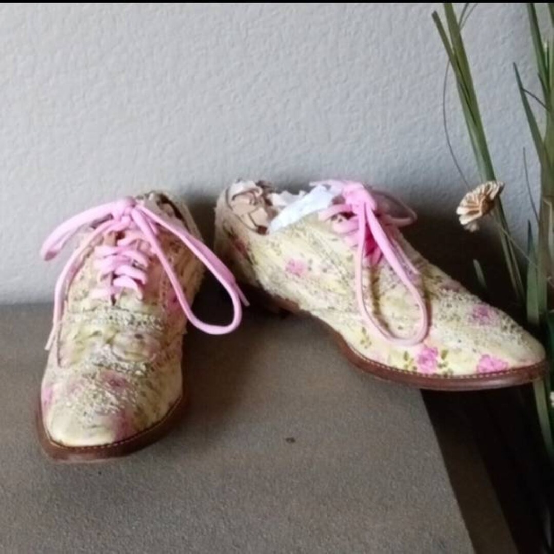 RARE Vintage Paul Smith Men Only Rose Print Lace Women display picture 3