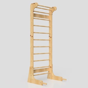 Wall Bars/Swedish Ladder DIY/CNC DXF Plan –  Free Standing