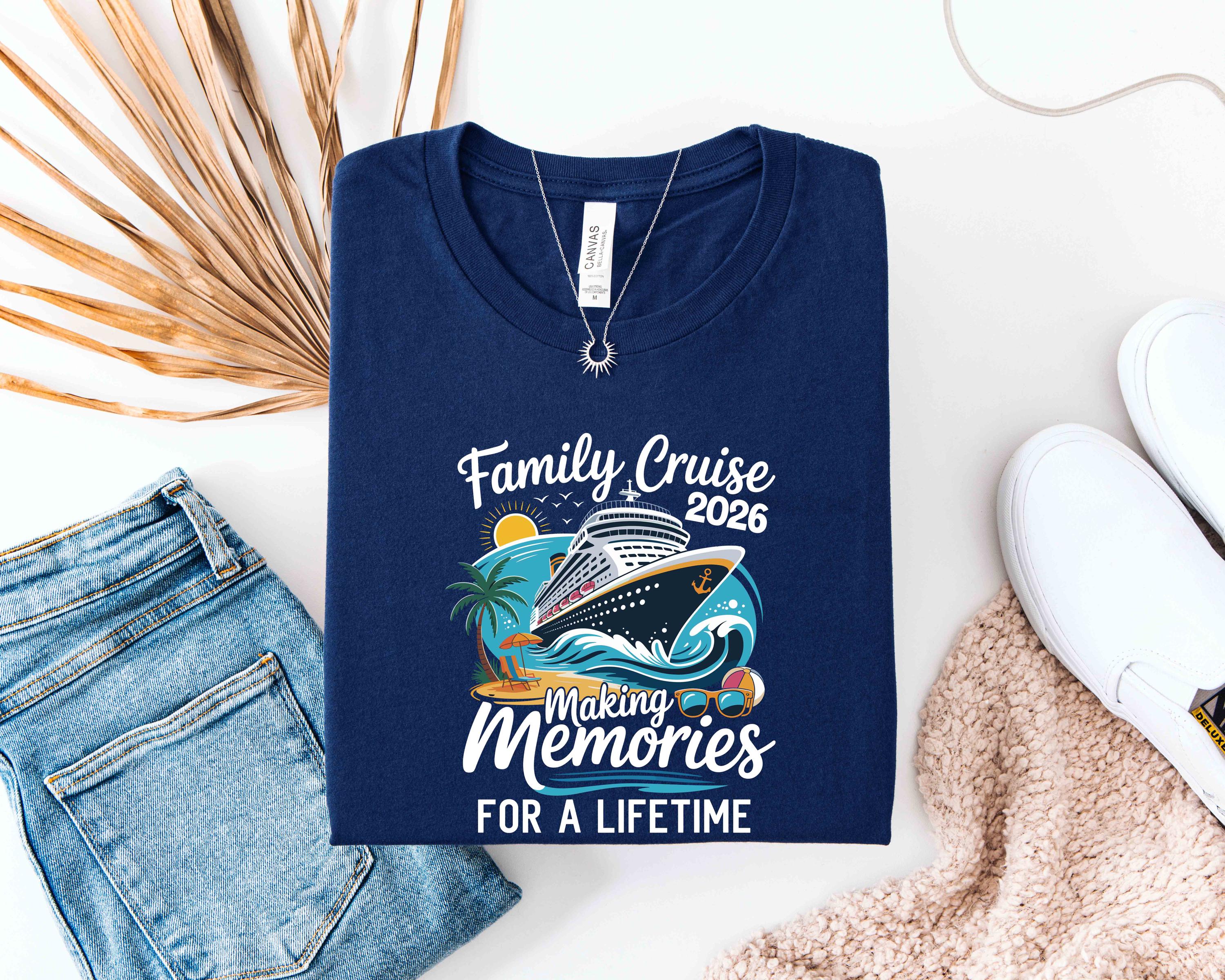 Family Cruise 2026 Matching Shirts, Making Memories at Sea, Custom ...
