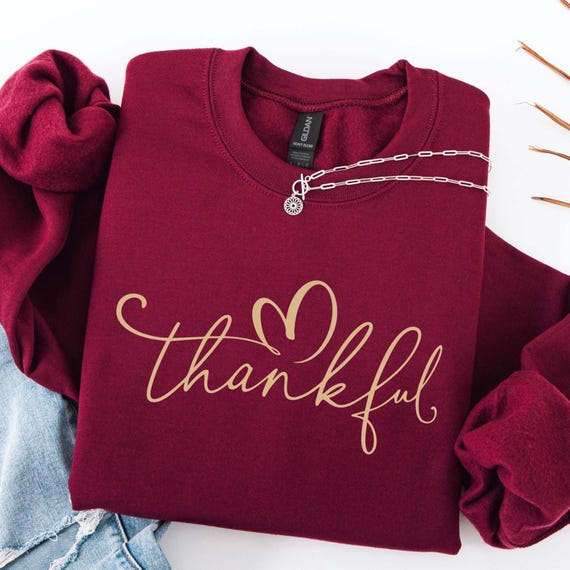 Thankful Sweatshirt, Thankful Lover Sweater, Hello Thanksgiving Sweatshirt, Women Thankful Sweatshirt, Women Gift For Thanksgiving