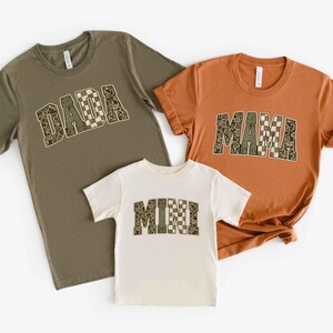 Mama Dada Mini Shirts, Matching Family Shirts, Daddy And Me Shirt, Father's Day Shirt, Mama and Mini Shirt, Cool Family Shirt, Dad Shirts