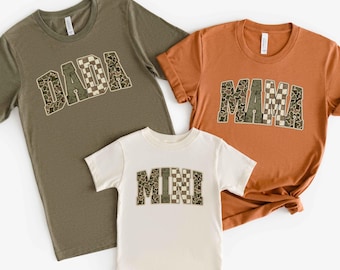 Mama Dada Mini Shirts, Matching Family Shirts, Daddy And Me Shirt, Father's Day Shirt, Mama and Mini Shirt, Cool Family Shirt, Dad Shirts
