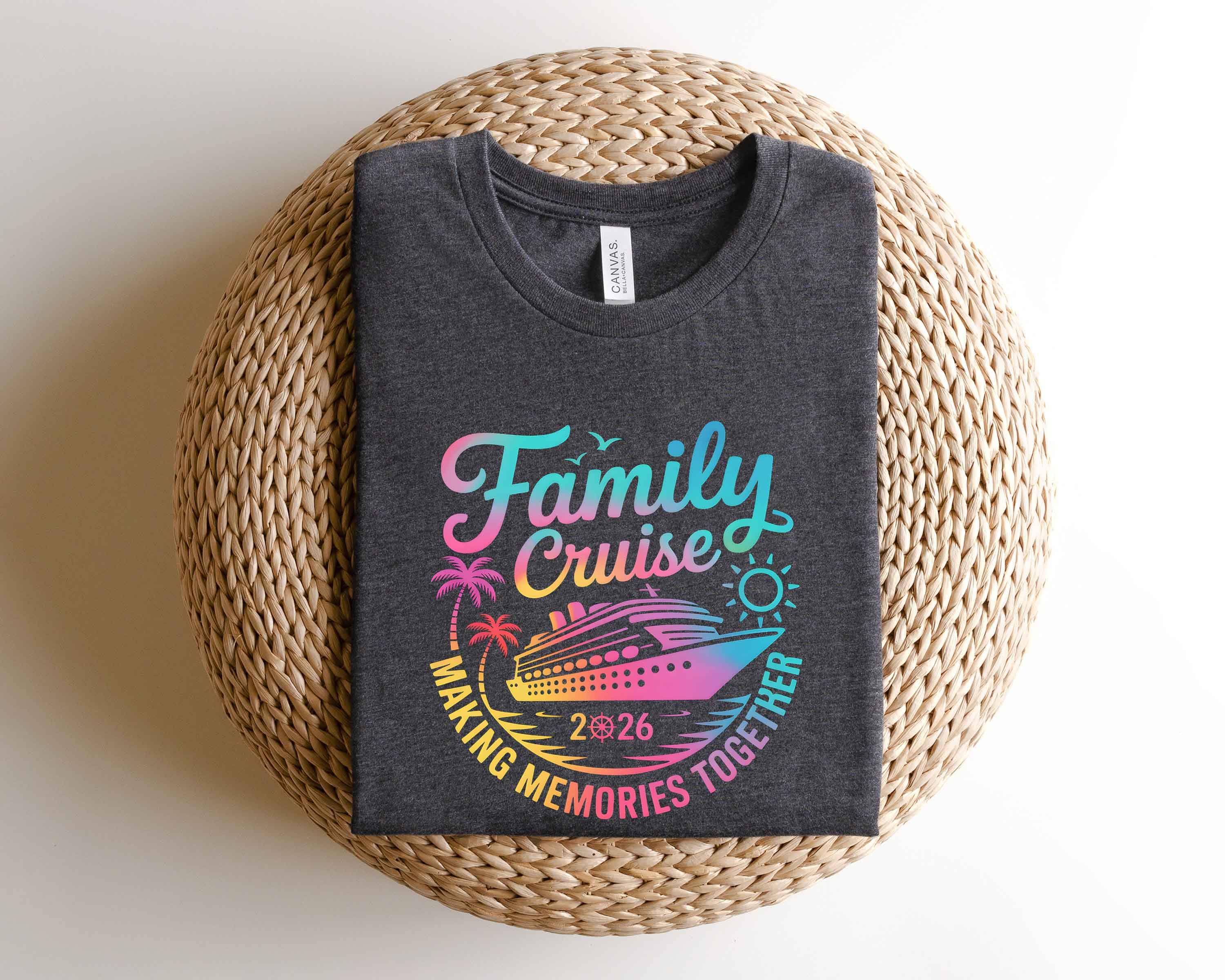 Family Cruise 2026, Making Memories Together, Matching Family Shirts ...