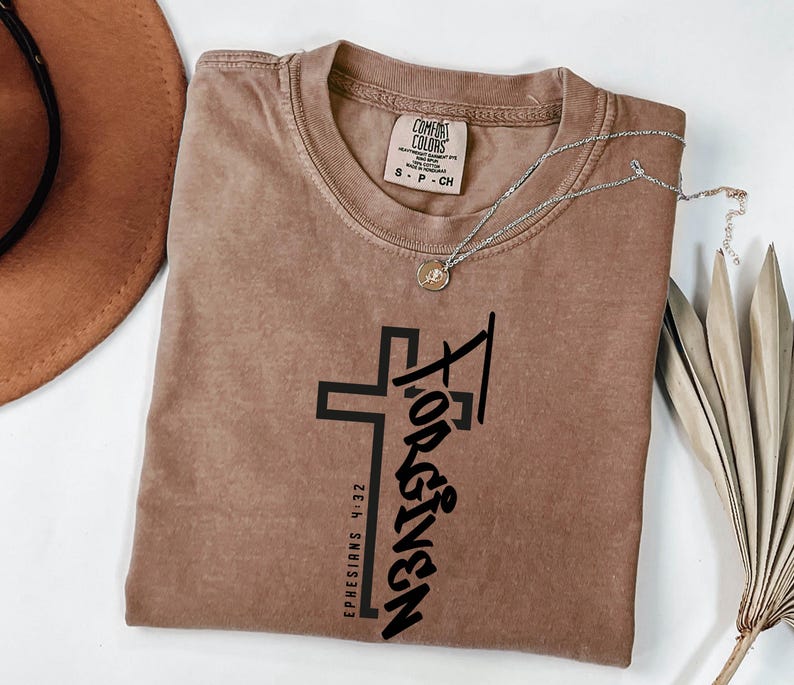 Comfort Colors® Forgiven Shirt,not Perfect Just Forgiven Shirt ...