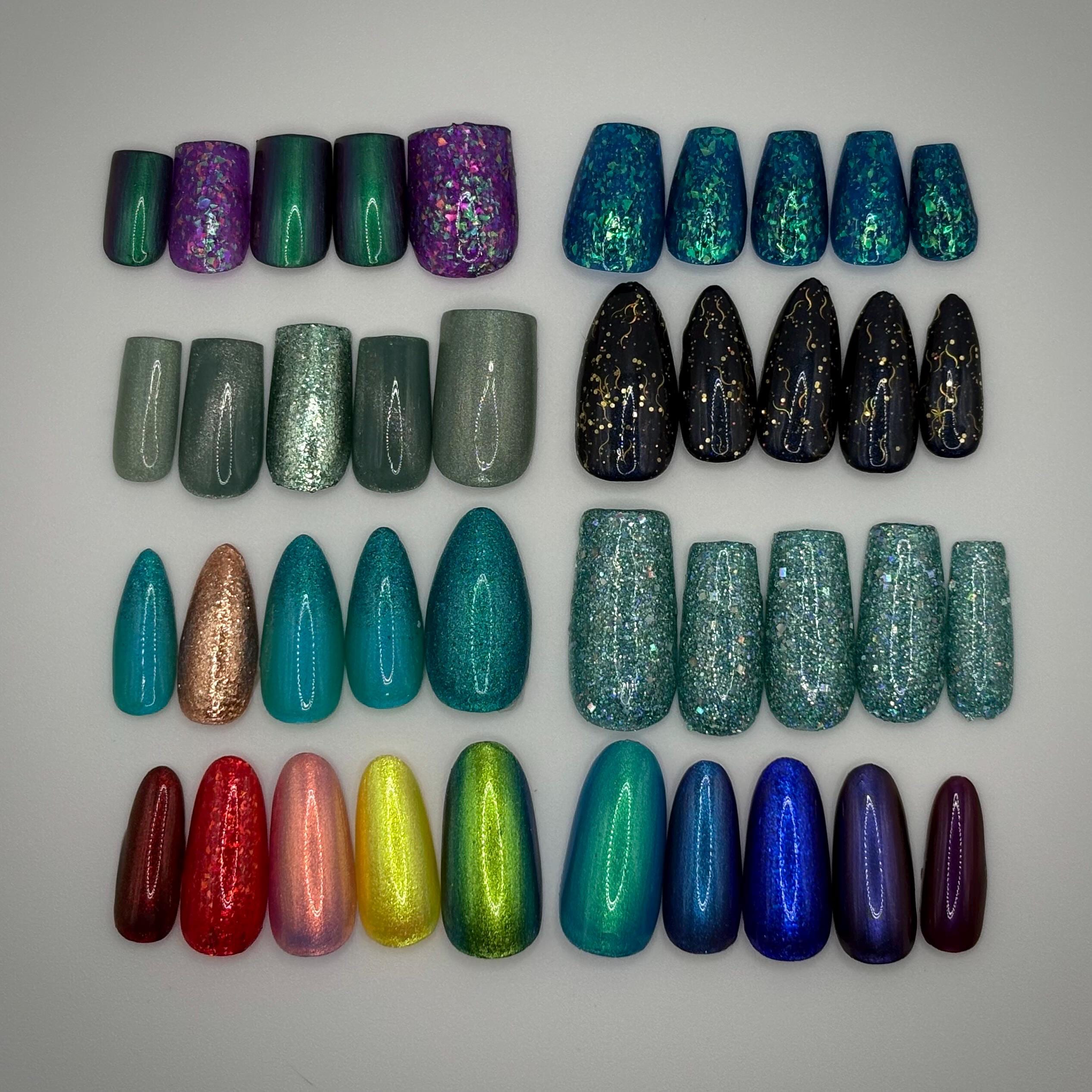 Mooncat nail art - Etsy 日本