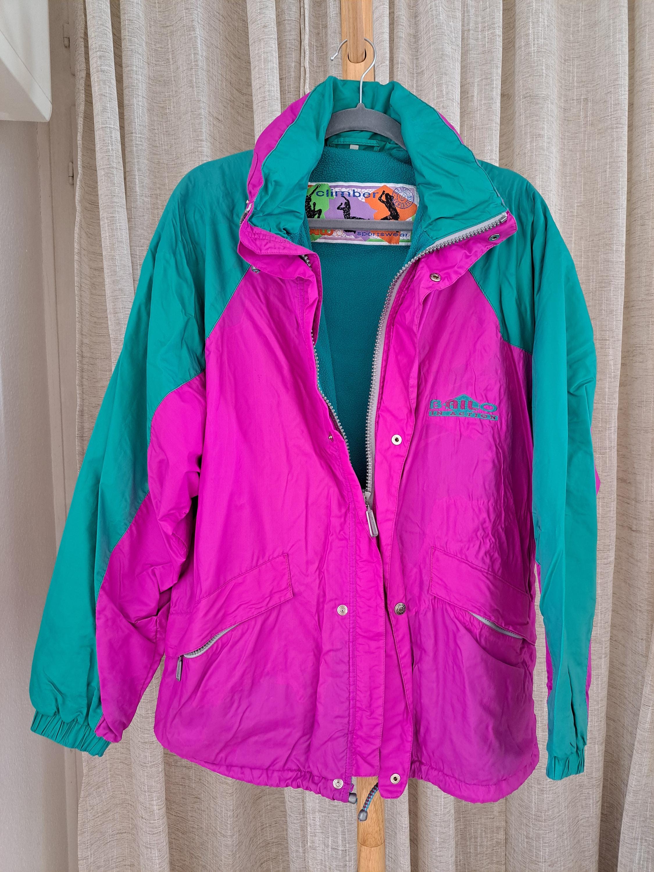 90s neon jacket