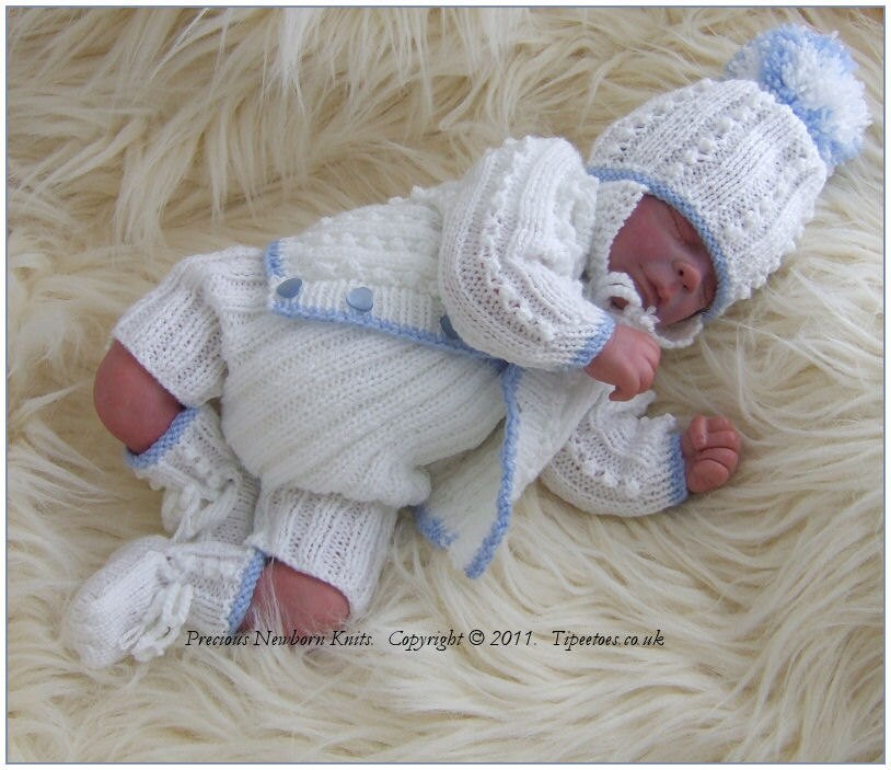 Baby Boys Knitting Pattern Pdf Download for Newborn Baby Homecoming Outfit Boys Cardigan Set for Baby or Reborn Dolls Knitting Pattern Etsy UK