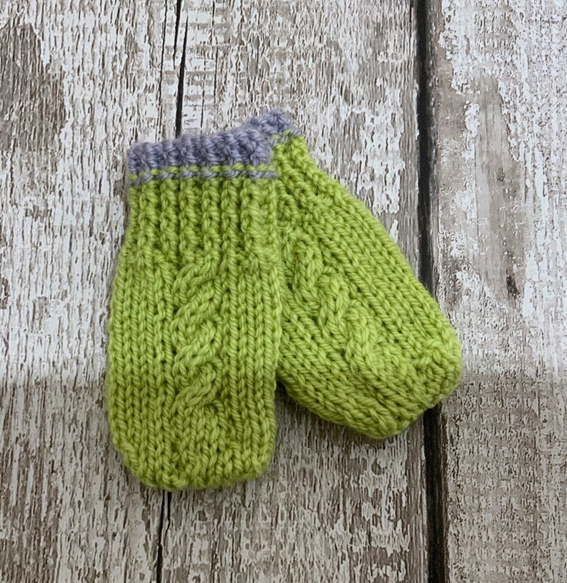 Gender Neutral Baby Hat & Mittens Handmade Unisex Baby Gift Etsy