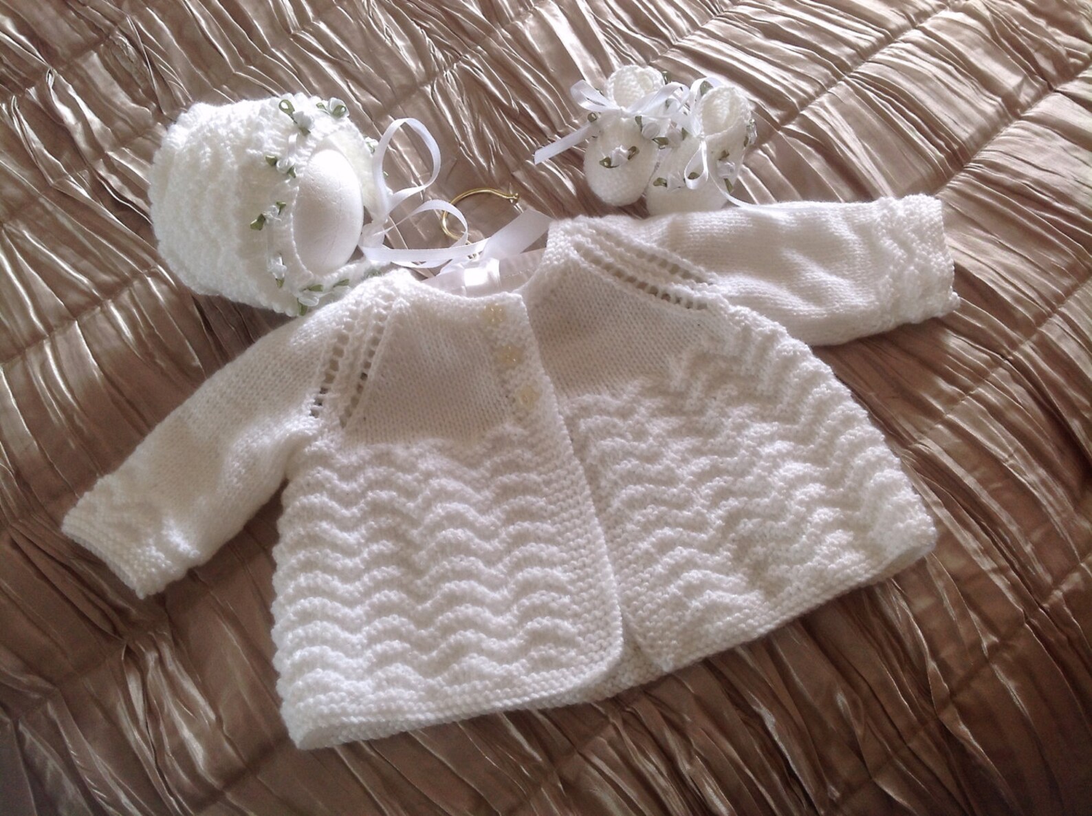 Baby Girls Knitting Pattern. PDF Download for Newborn Baby Etsy