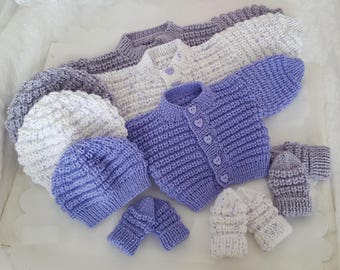 Free easy baby cardigan knitting patterns uk