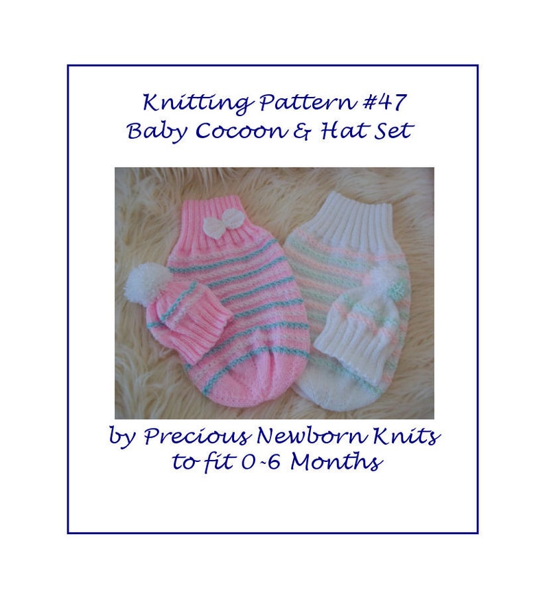 A Baby Knitting Pattern Download PDF Knitting Pattern Baby Etsy UK