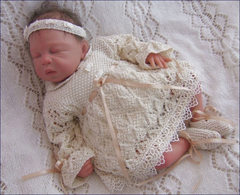Newborn baby top girl knitted outfits