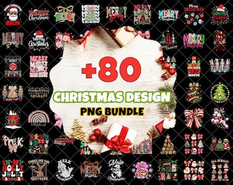 80+ Retro Christmas Png Bundle, Trendy Christmas png, Merry Christmas Png, Popular Christmas png, Christmas Designs, Funny Christmas png