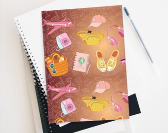 Chill Travel Vibe Journal | Lined Notebook for Trip Planning & Reflection