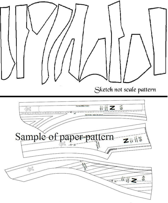 REF KATHY PDF Digital File Antique Edwardian Corset Pattern and