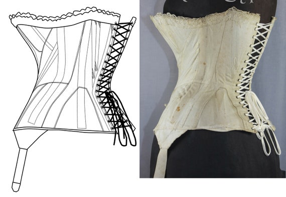 How to copy a Vintage Corset