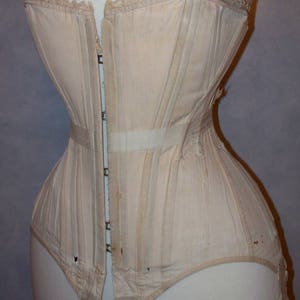 REF Z PDF Digital file Louis XV droit devant french corset pattern style hand drafted from antique 24 inches waist size image 7