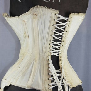 REF AUBIN PDF Digital file antique corset pattern 20.50 inches waist size mid 1800 image 9