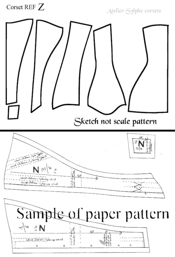 Atelier Sylphe Patterns - REF JOATI PDF digital antique Victorian
