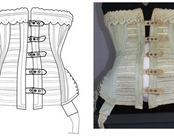 Buy REF MAMER PDF Digital File Antique Maternity Corset Pattern 30