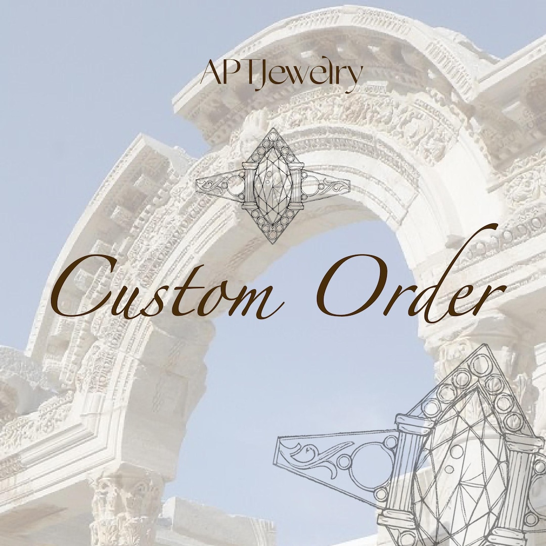 Custom Ring Order Examples Custom Order / Other Rings / Stone Replacement / Change Shape / Ring ...
