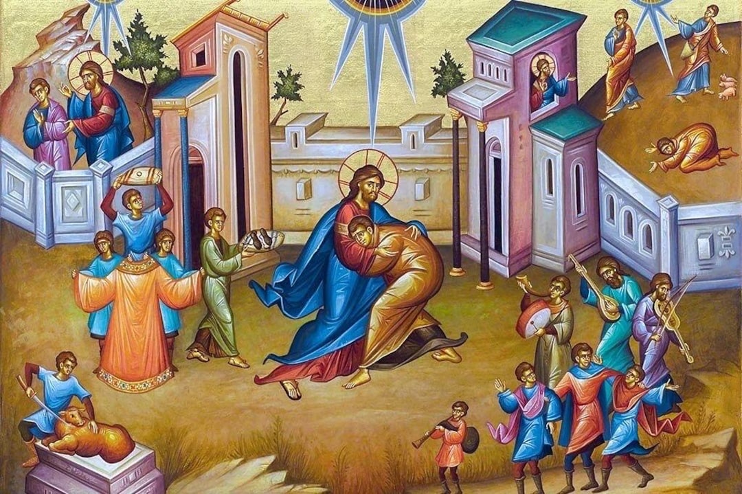 The Prodigal Son 8x10in Handcrafted Icon