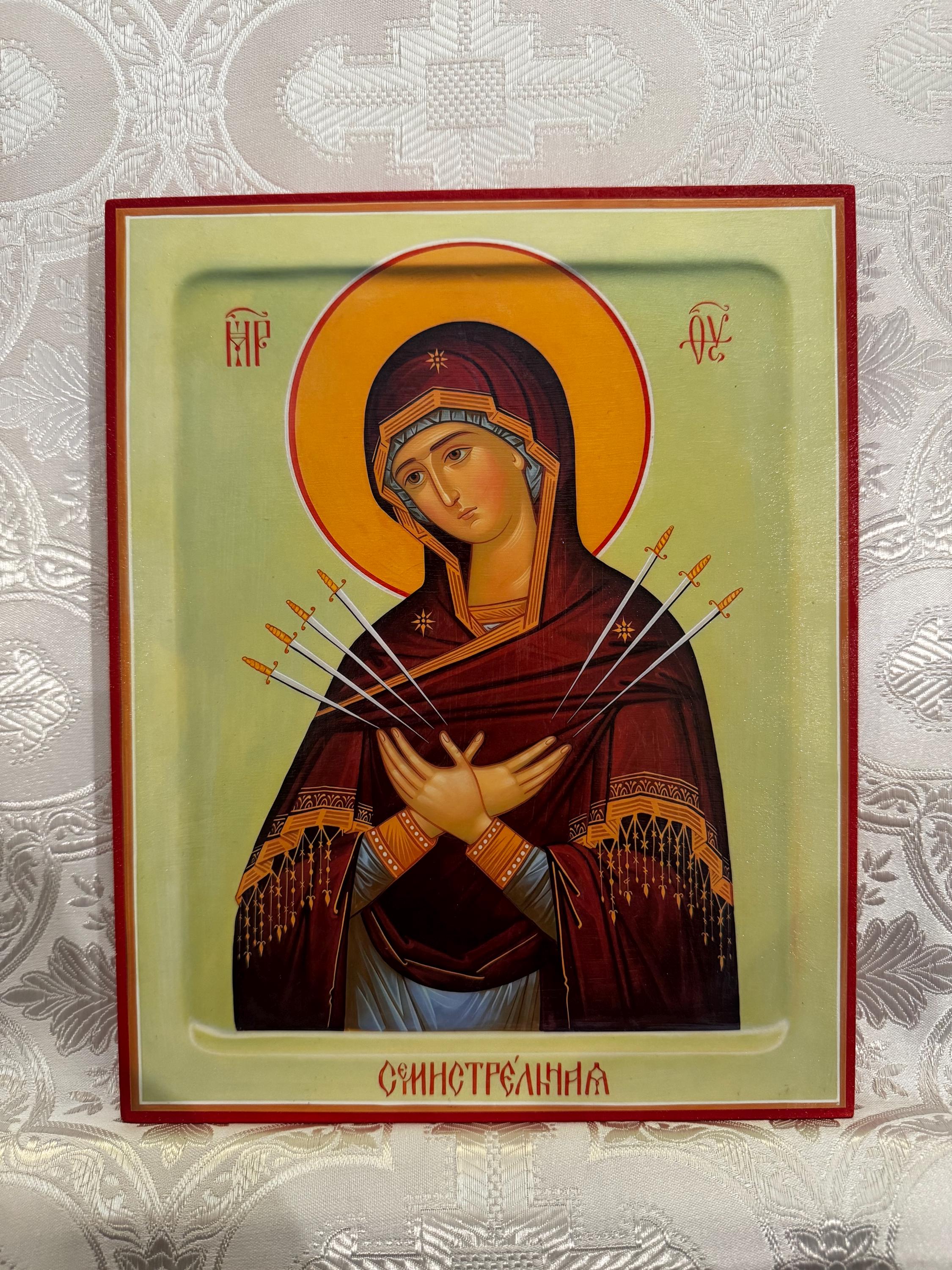 Our Lady of Sorrows 8x10in Handcrafted Icon - Etsy