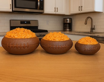 Juego de cuencos de fútbol para salsas, fiestas, útiles escolares y mucho más....