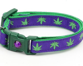 weed cat collar