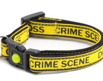 thin blue line cat collar