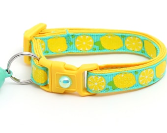 lemon cat collar