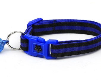 thin blue line cat collar