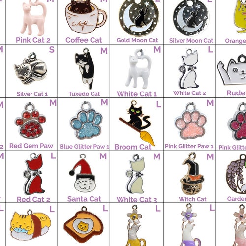 Pet Collar Charms Cat Collar Charm Dog Collar Charm Pet Etsy