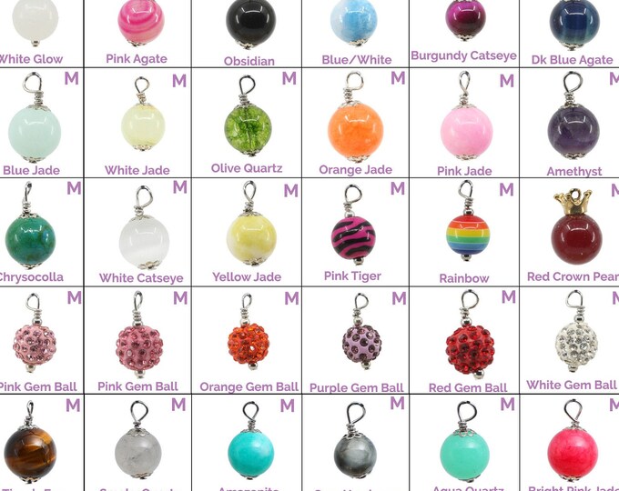 Collar Charms - Pearl Charms - Flair - Extra Charms for Cat Collars - Bling - Jewelry Pearls