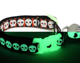glow in the dark cat collar