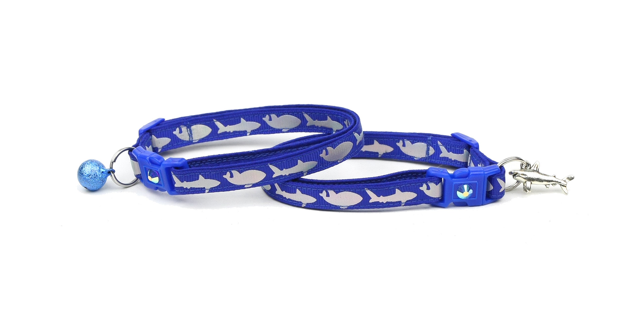 shark cat collar