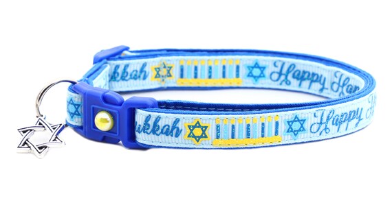 Happy Hanukkah Cat Collar Limited Edition