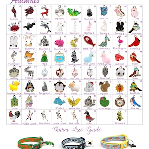 Halsband Charms - Tier Anhänger - Flair - Extra Charms für Katzen Halsbänder - Bling - Schmuck
