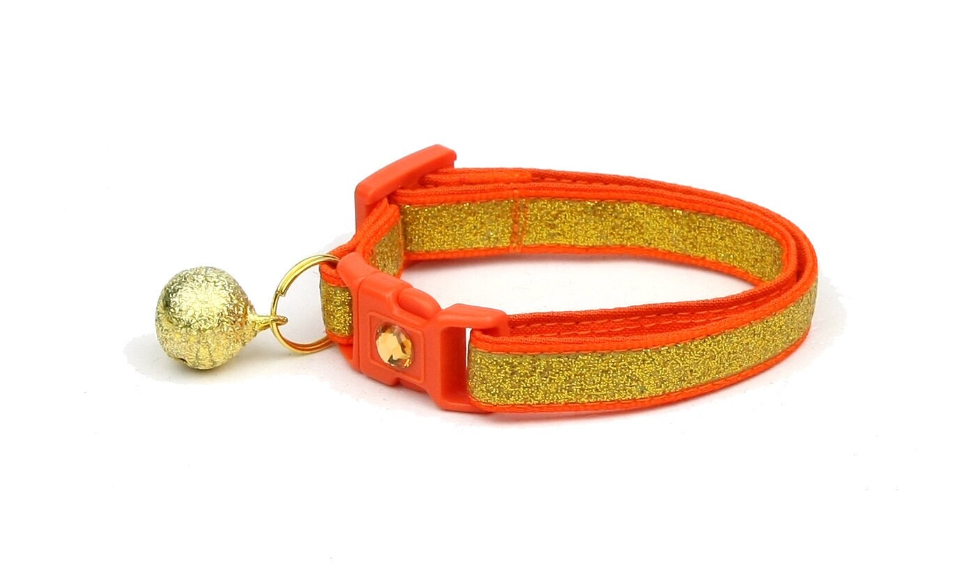 glitter cat collar