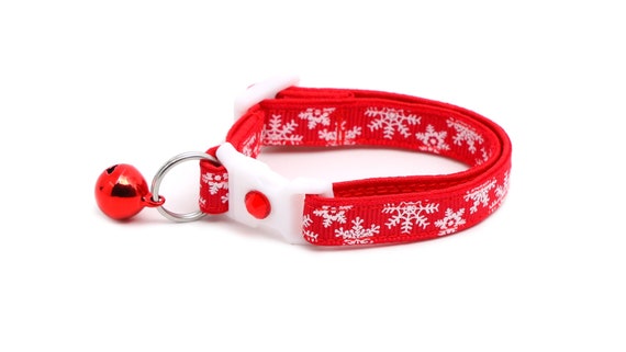 snowflake cat collar
