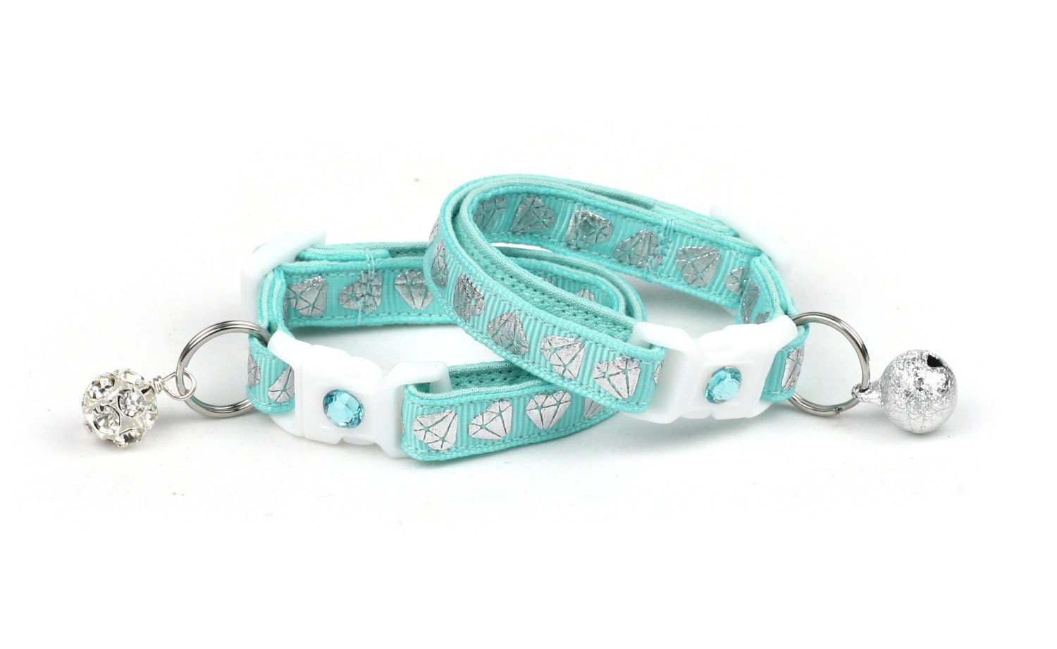 diamond kitten collar