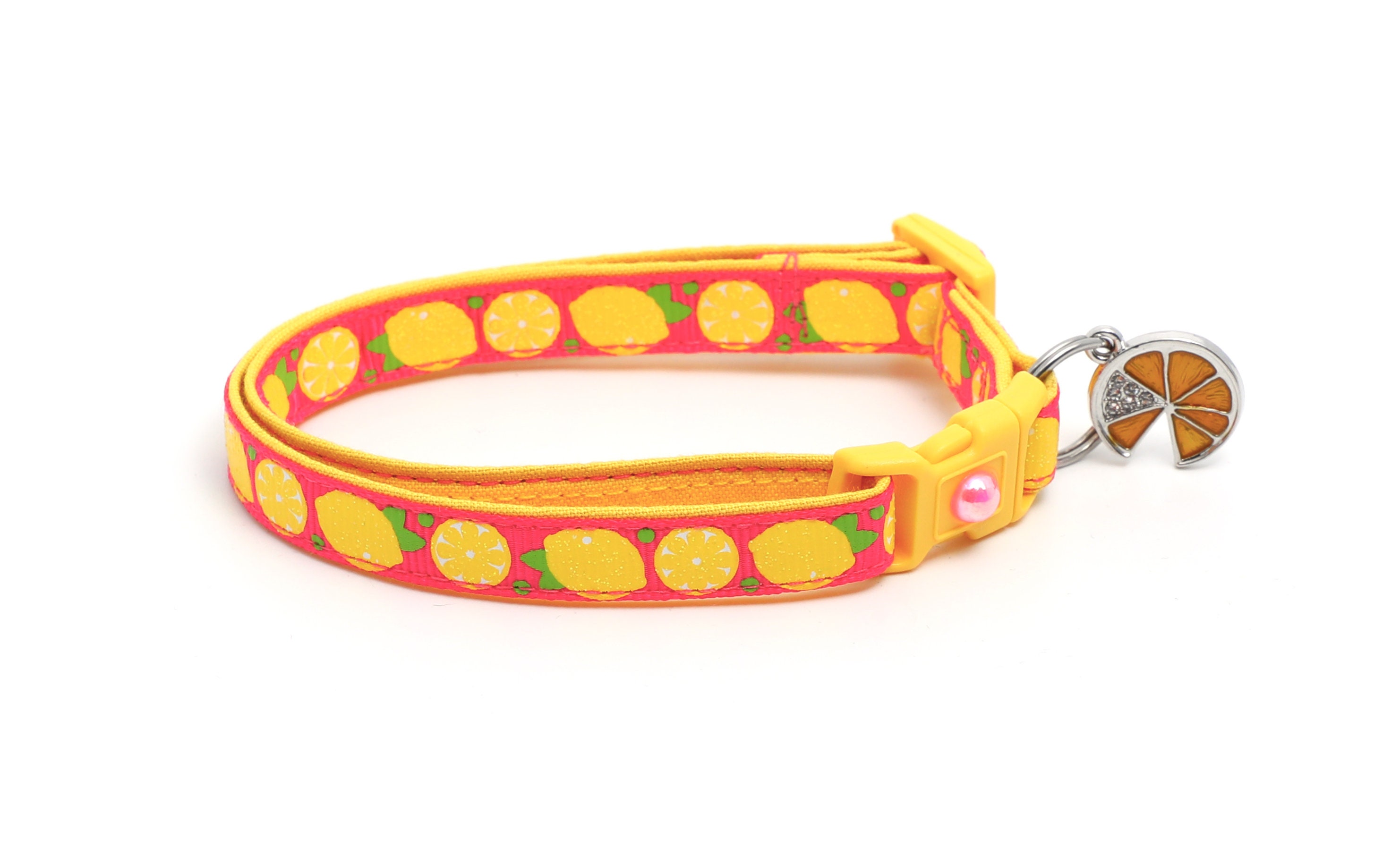 lemon cat collar