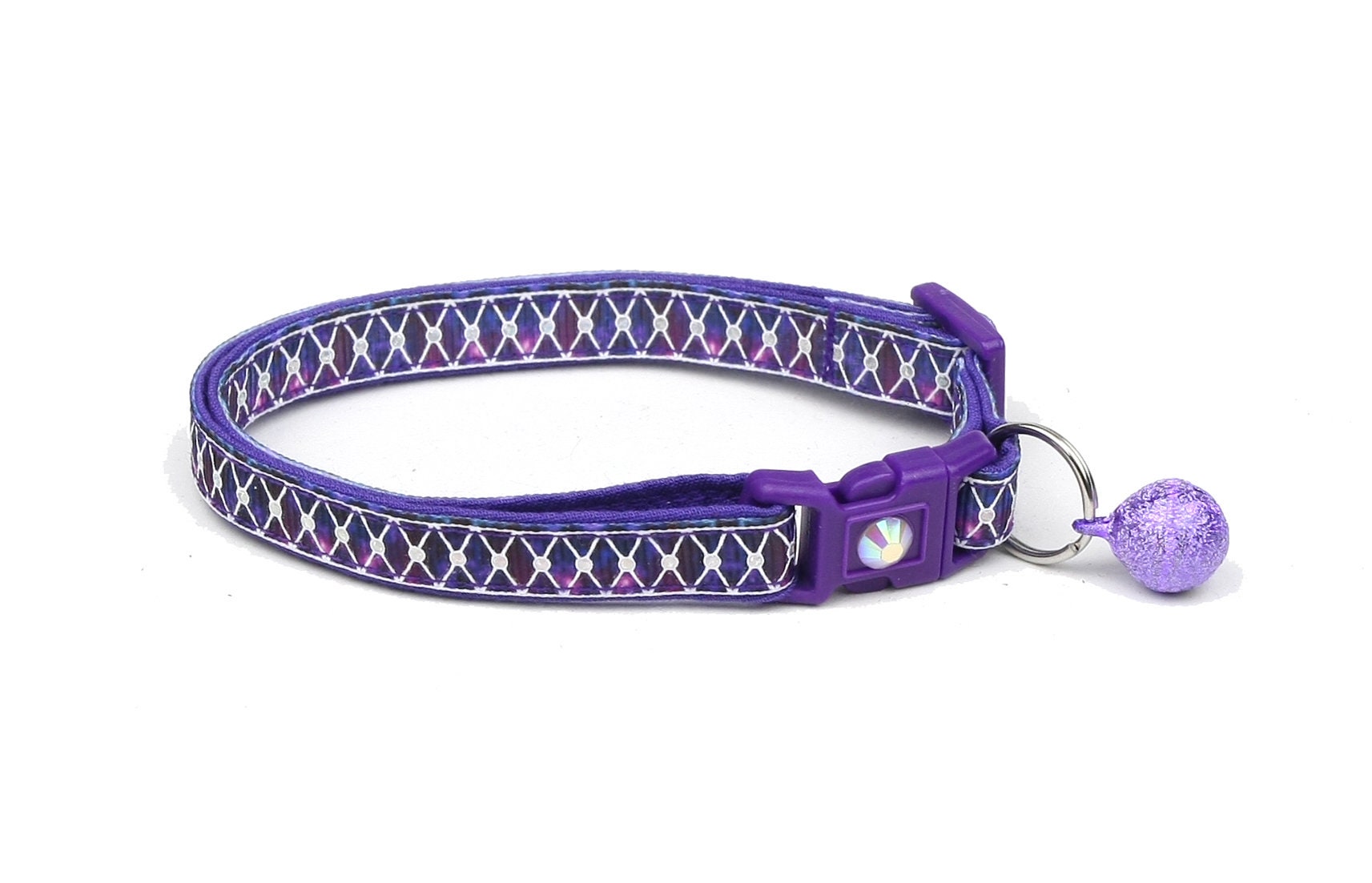 amethyst cat collar