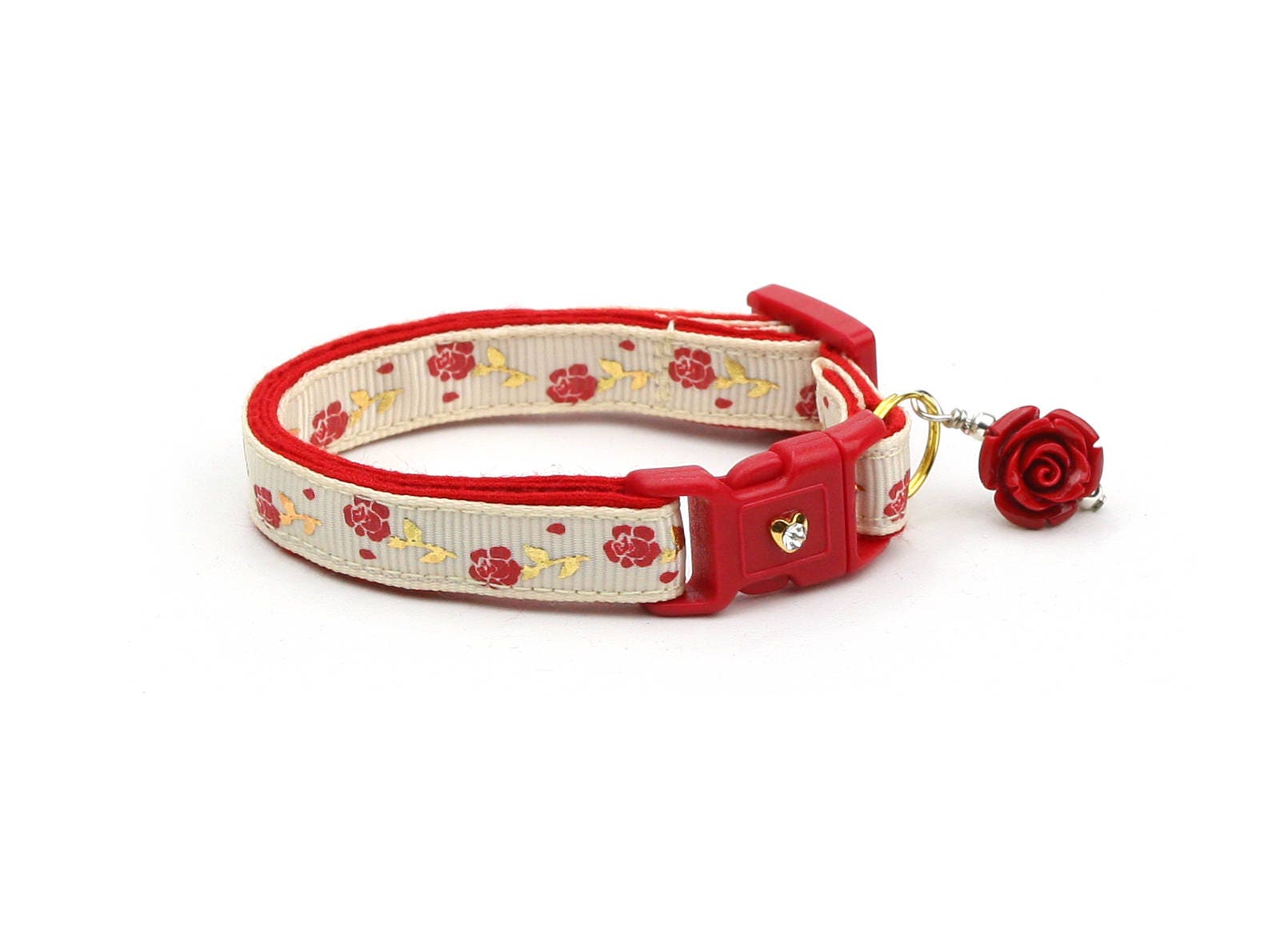 floral cat collar