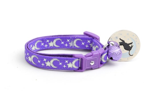 lilac cat collar