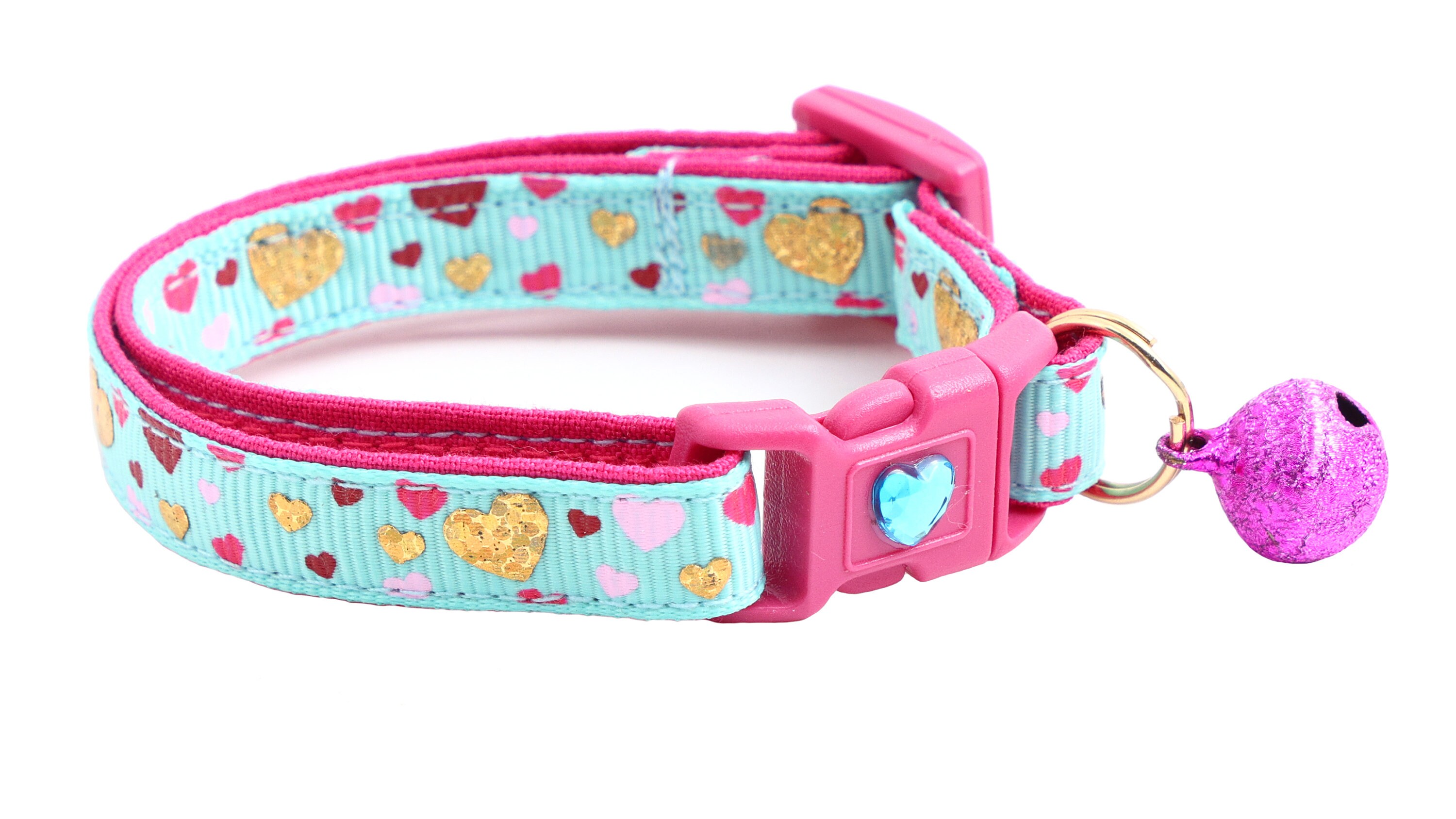 Niedliches Katzenhalsband Mit Blume & Glöckchen – Verstellbar, Perfekt Für Partys