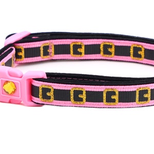 Christmas Cat Collar Pink Santa Belt Breakaway Safety B109D243 image 8