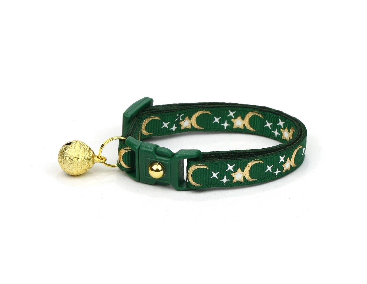 moon and stars cat collar